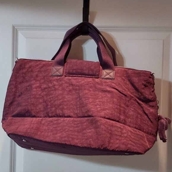 Kipling messenger tote bag, crossbody NWT and monkey charm - Picture 2 of 11